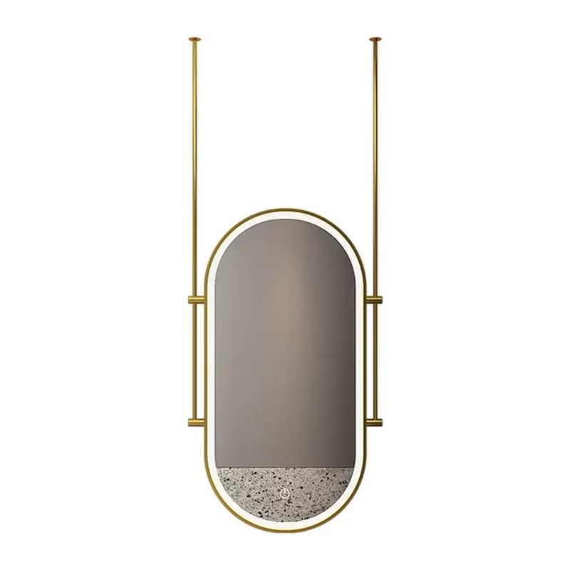 High-quality Luxe Oval Vanity LED Hanging Mirror