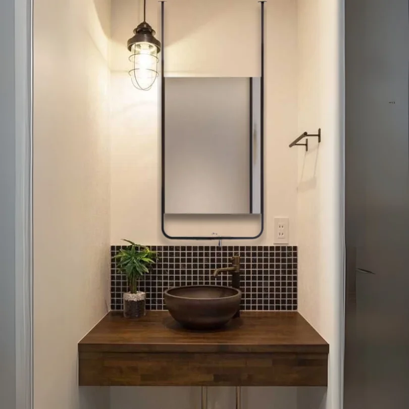 Premium Floating Design Hanging Mirror