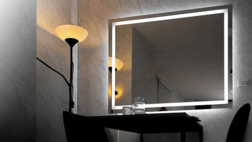 Elegant Rectangle Makeup Mirror photo review
