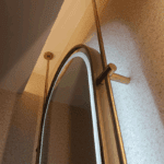Contemporary Luxe Oval Vanity LED Hanging Mirror photo review