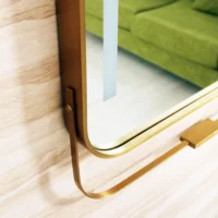Premium Rectangle Hanging Single Sided LED Mirror
