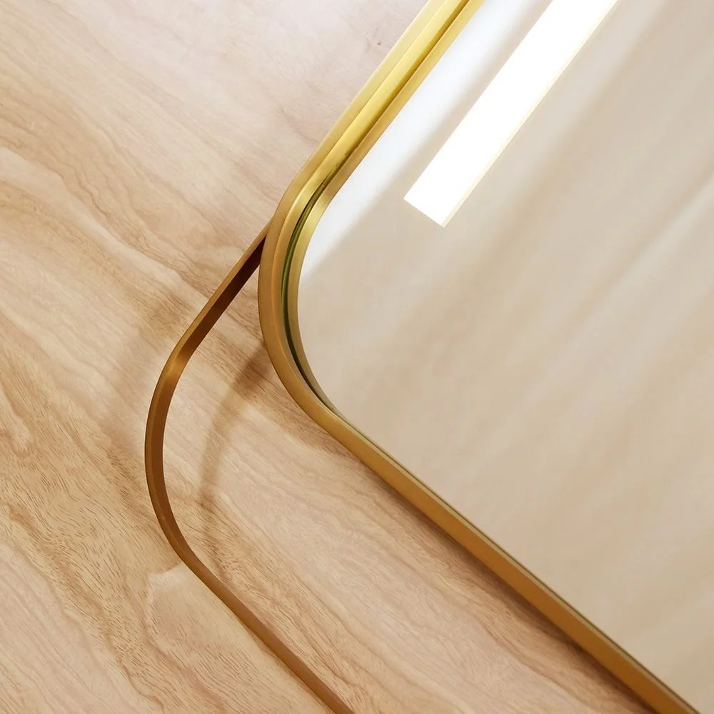 Modern Rectangle Hanging Single Sided LED Mirror