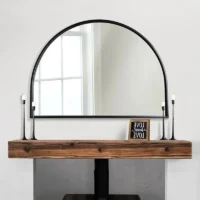 Refined Arch Half Moon Vanity Mirror