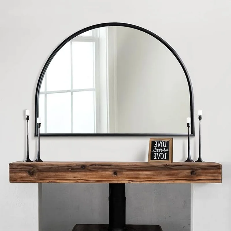 Refined Arch Half Moon Vanity Mirror