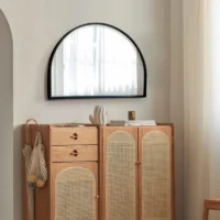 Radiant Arch Half Moon Vanity Mirror