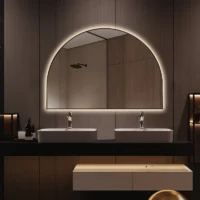 Signature Arch Half Moon Vanity Mirror