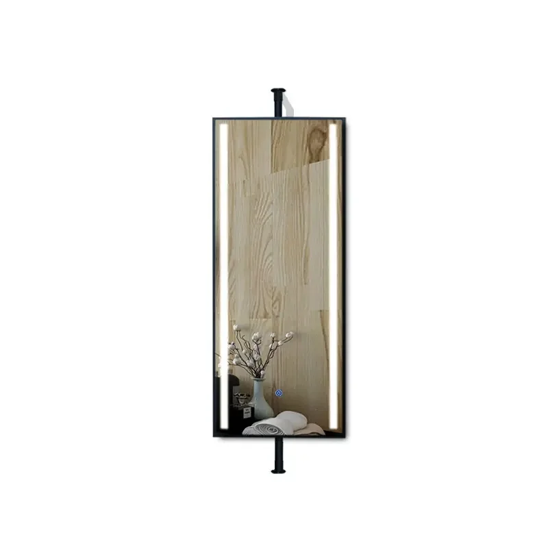 Stylish Rectangular Hanging LED Hotel Mirror