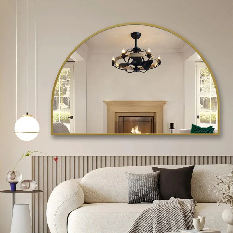 Trending Arch Half Moon Vanity Mirror