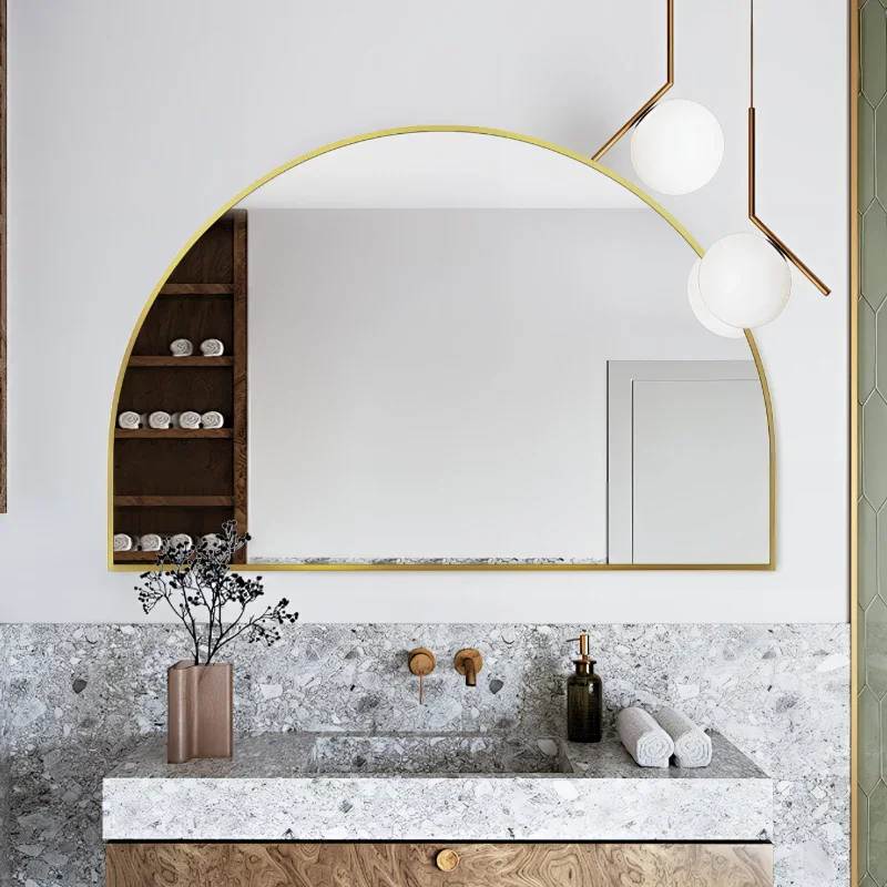 Premium Arch Half Moon Vanity Mirror