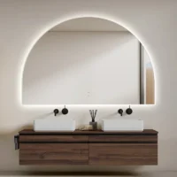 Best Arch Half Moon Vanity Mirror