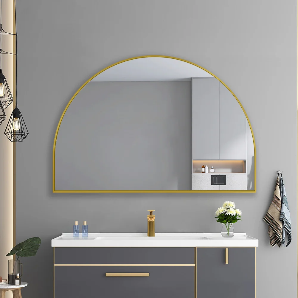 Exquisite Arch Half Moon Vanity Mirror