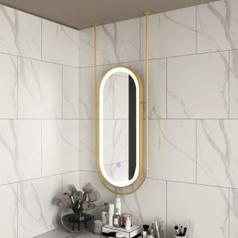 Luxury Oval LED Hanging Mirror