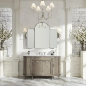 Modern Tri Fold Bathroom Mirror