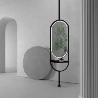 Luxury Salon Mirror With a Shelf