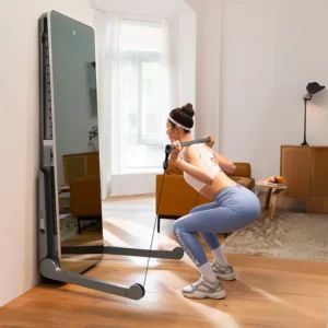 Modern Strength Mirror All In One Smart Features Home Gym Fitness Mirror