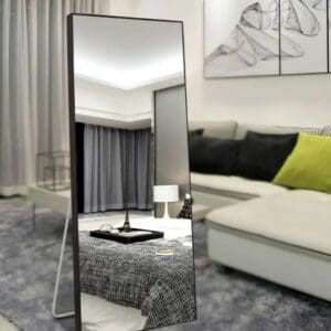 Rectangle Mirror black - Mi-Mirror