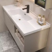 Bold 4/6 Mirror With Bathroom Cabinet Set