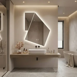 Creative Special Shaped Bathroom Mirror