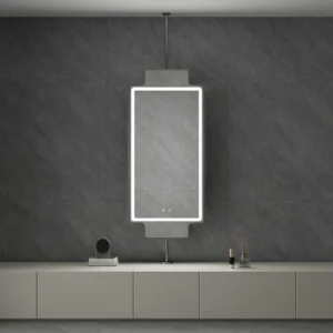 Luxury Victorian Hanging Front LED Mirror