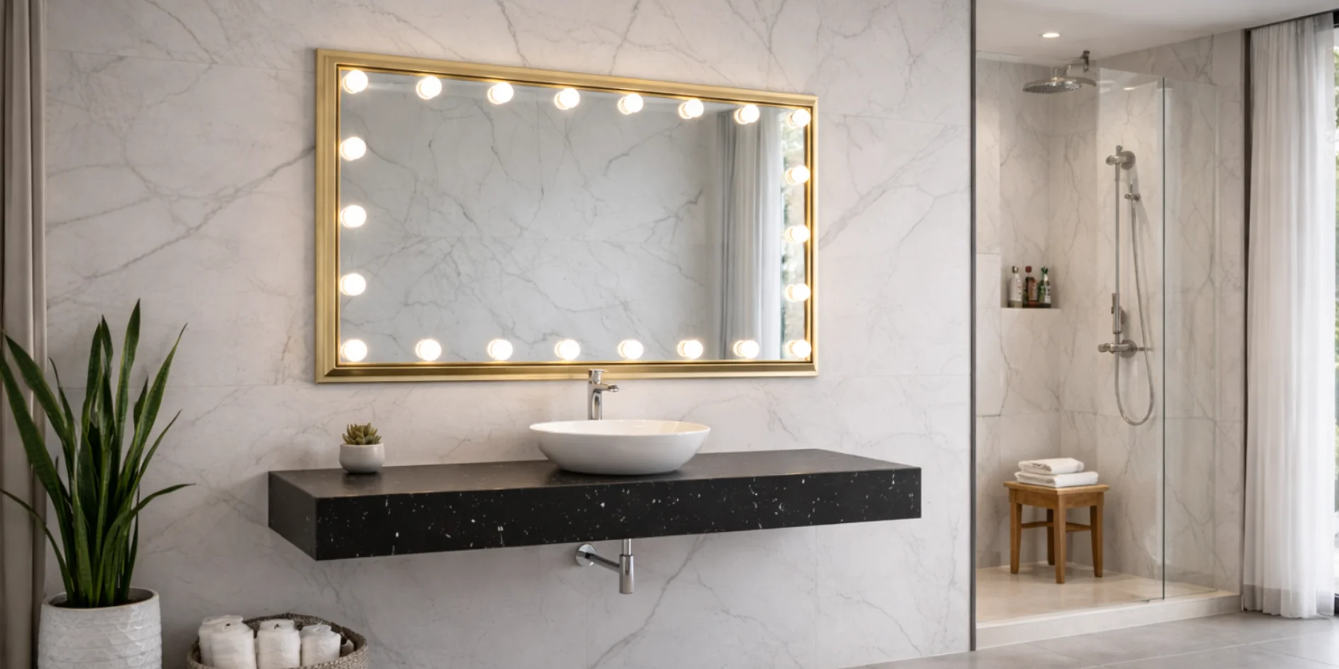 Mirror-Lamp Combo