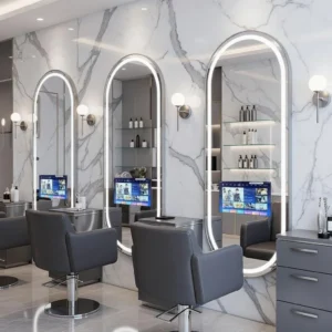 Framed Full Length Hair and Beauty LED TV Mirror