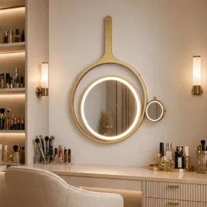 Luxury 2 Double LED Mirrors with Magnifying For Makeup