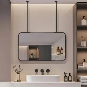 Horizontal Rectangle Hanging Mirror