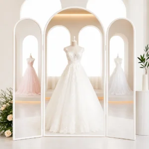 Limited Edition Trifold Full Length Arch Mirror
