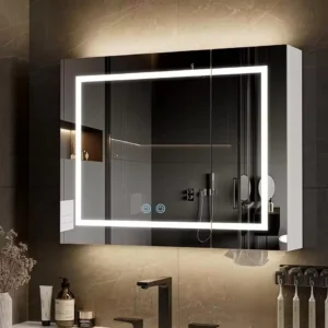Limited Edition Wall Mounted LED Mirror Cabinet