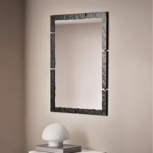Handcrafted Textured Frame Mirror